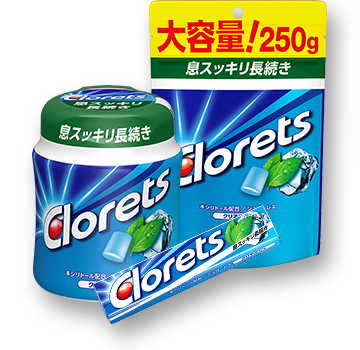 クロレッツ XP クリアミント